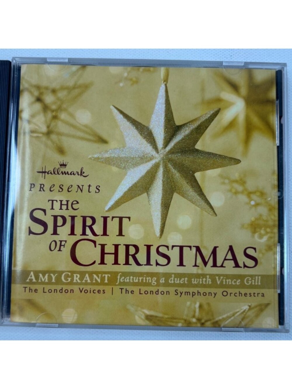 Hallmark Presents The Spirit Of Christmas Featuring Amy Grant Vince Gill CD 2001